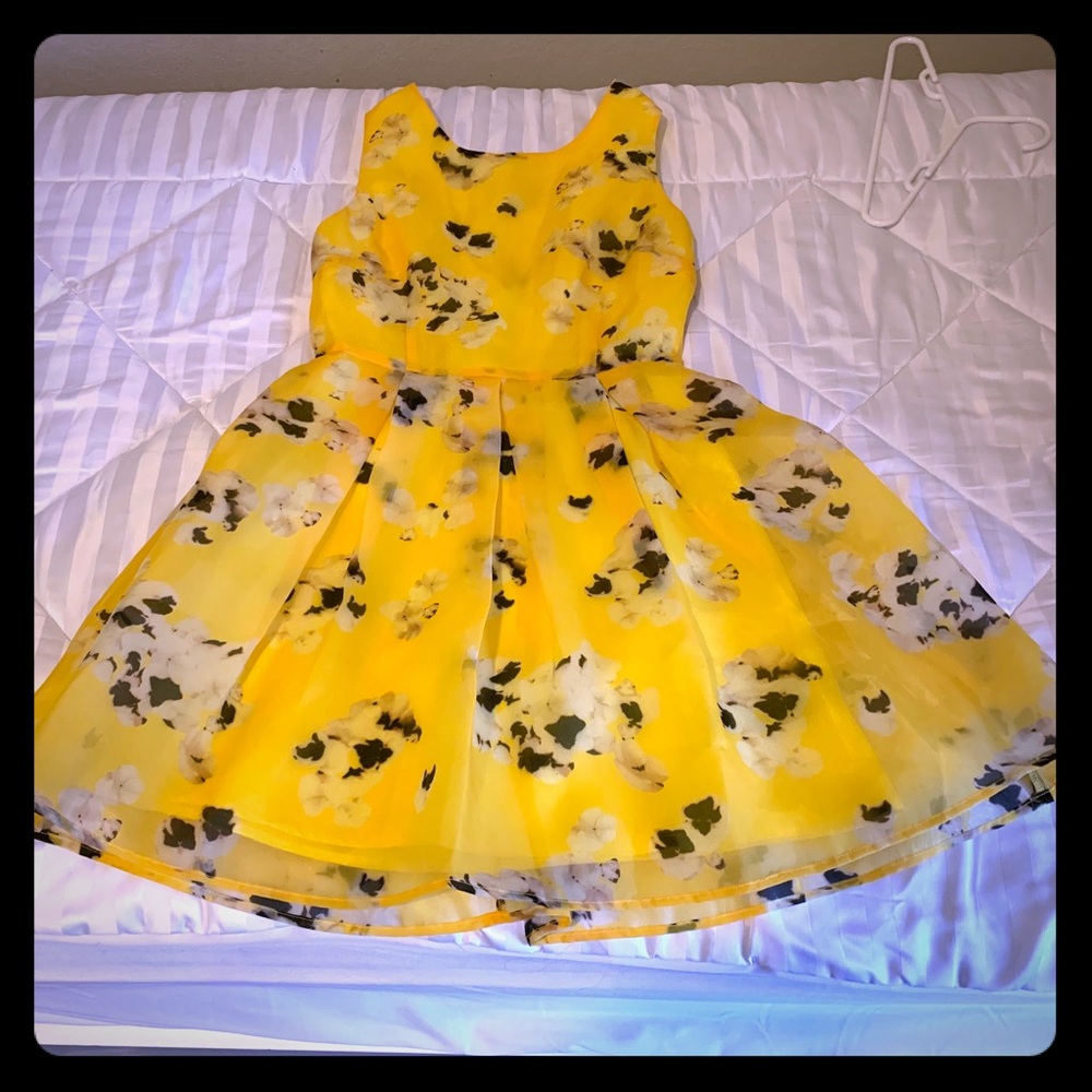 Boutique Yellow Dress